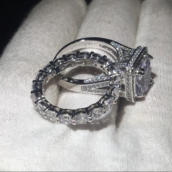 Size 7 Brand New Engagement Wedding Band Ring - Picture 5 of 7